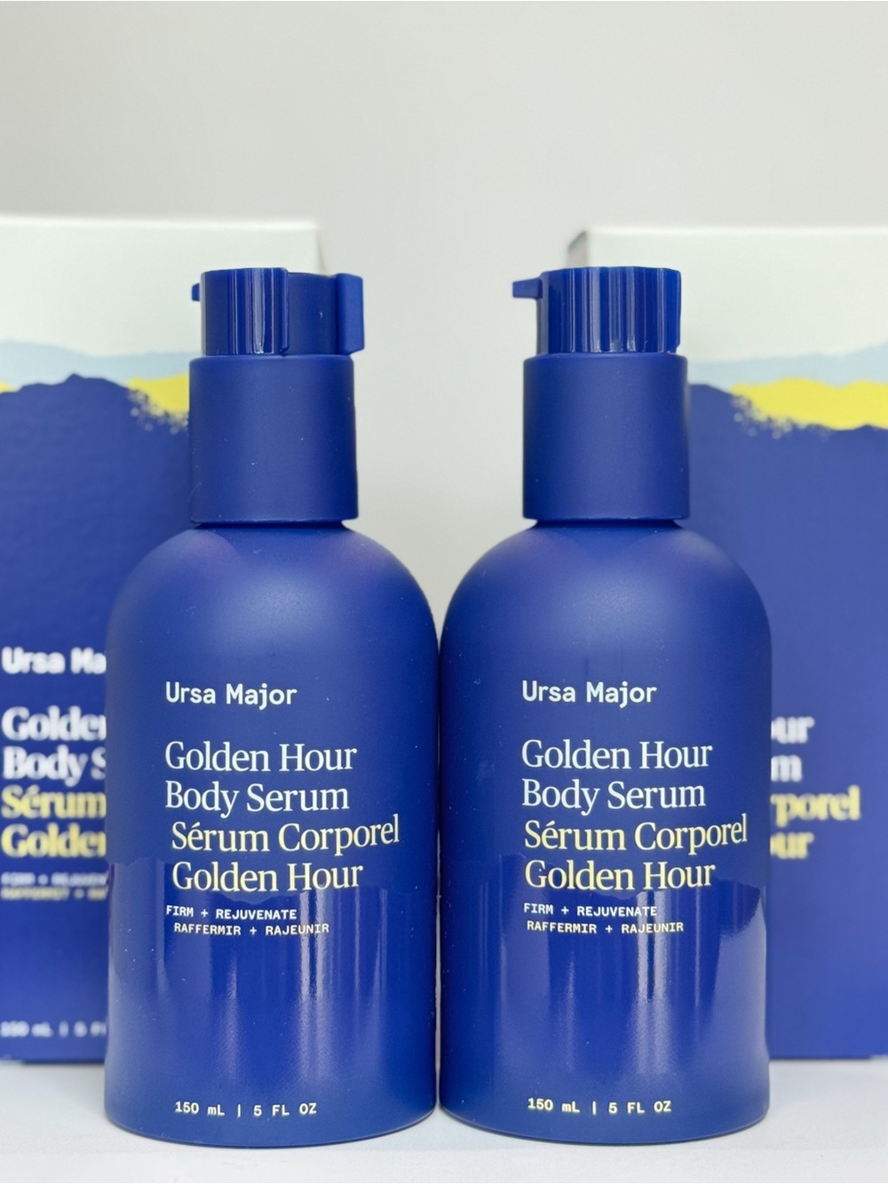 Ursa Major Golden Hour Body Serum Bundle 2x Full Size 5 oz | New